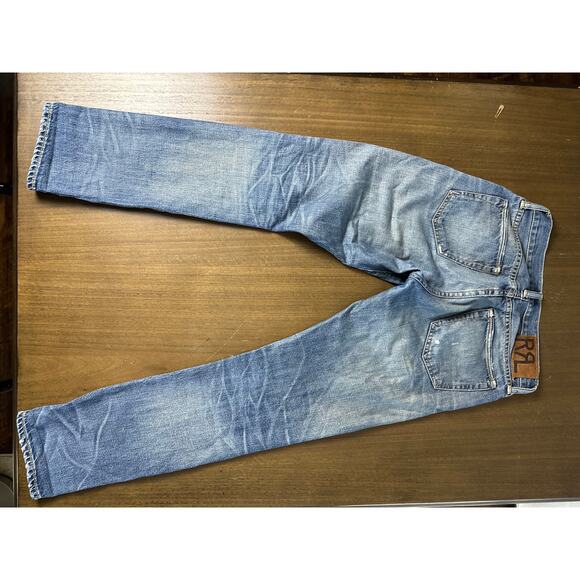 Ralph Lauren RRL jeans Slim fit Selvedge Double RRL size 28X30 button fly - Picture 3 of 7